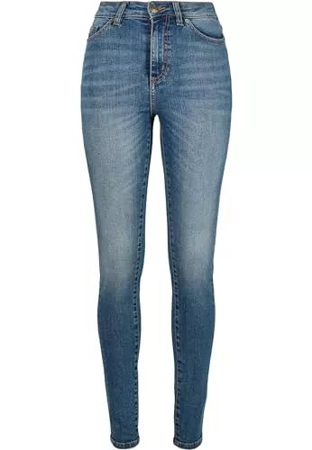 Urban Classics Jeans Urban Classics Damen Ladies High Waist Skinny Jeans