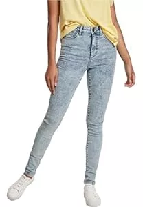 Urban Classics Jeans Urban Classics Damen Ladies High Waist Skinny Jeans
