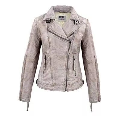 Leder24h lederwaren rund um die Uhr Jacken Damen Lederjacke leicht für Sommer, Herbst, Frühling in vielen Farben: Gelb, Blau, Rosa, Grün, Braun und Schwarz Leder24h