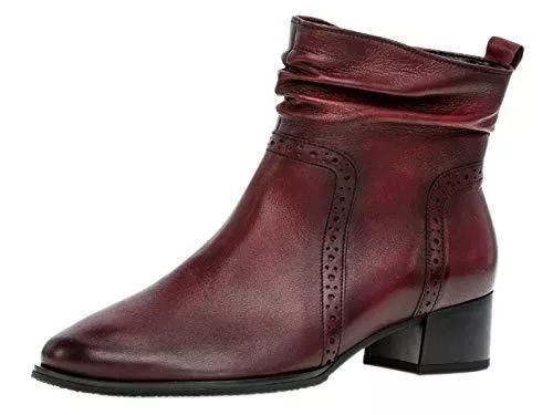 Gabor Stiefel Gabor Damen Stiefeletten, Frauen Kurzstiefel,Best Fitting,Reißverschluss,WARM Gefüttert