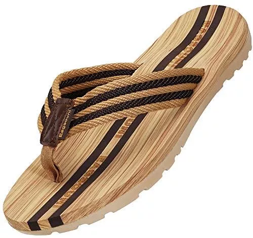 Eagsouni Sandalen & Slides Damen Herren Zehentrenner Sommer Flip Flops Badelatschen Hausschuhe Pantoletten