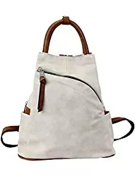 irisaa Taschen & Rucksäcke irisaa Damen Rucksack Daypack Tasche Umhänge Tasche Schulrucksack Schultertasche für Frauen und Mädchen