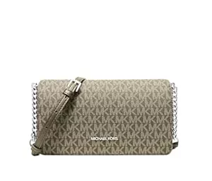 Michael Kors Taschen & Rucksäcke Michael Kors Jet Set Signature Logo Crossbody Bag Olive