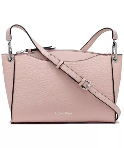 Calvin Klein Taschen & Rucksäcke Calvin Klein Damen Garnet Granat Top Zip Crossbody