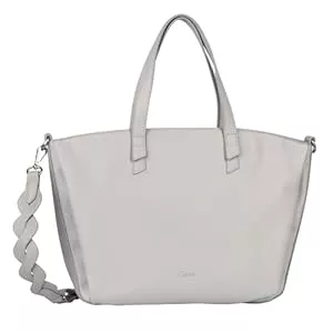 Gabor Taschen & Rucksäcke Gabor bags Pipa Damen Shopper Umhängetasche Reißverschluss Groß Grau