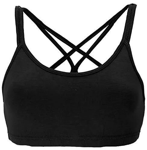GURU SHOP Tops GURU SHOP Goa Psytrance Bikini Top, Top, Yoga Bra, Yogatop, Damen, Synthetisch, Tops &amp; T-Shirts Alternative Bekleidung