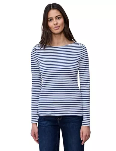 Street One Langarmshirts Damen Gestreiftes Shirt