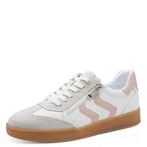 MARCO TOZZI Sneaker & Sportschuhe Marco Tozzi Damen Sneaker weiches Feel Me Wechselfußbett weiches Innenfutter Vegan Modern