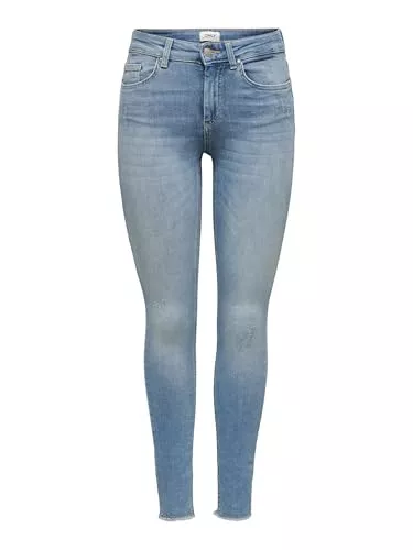 ONLY Jeans ONLY Skinny Jeans ONLBLUSH, mittlere Leibhöhe, Skinny Fit Jeans