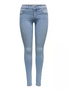 ONLY  ONLY ONLRAIN REG Skinny DNM NOOS Frauen Jeans blau Basics, Streetwear