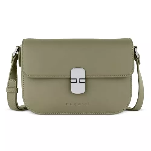 bugatti Taschen & Rucksäcke bugatti Nela Damen-Schultertasche zum Umhängen, kleine Box-Bag aus Kunstleder