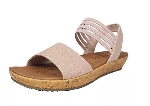 Skechers Sandalen & Slides Skechers Brie - Lo'profile - Stretch Mesh Vamp Sling Back Sandal Damen Brie - Lo'profile - Stretch Mesh Vamp Sling Back Sandalen
