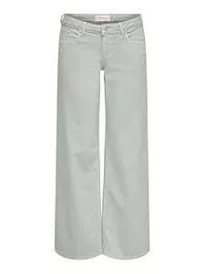 ONLY Jeans ONLY Female Jeans mit weitem Bein ONLJUDY Niedrige Taille Gerade geschnitten Jeans