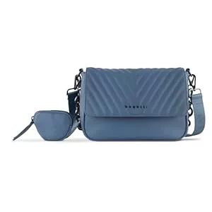 bugatti Taschen & Rucksäcke bugatti Sira Schultertasche für Damen - edle Umhängetasche mit Kette