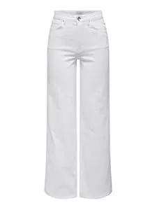 ONLY  ONLY Female Jeans mit weitem Bein ONLMADISON Hohe Taille Weiter Beinschnitt Jeans