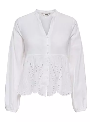 ONLY Langarmblusen ONLY Female Hemd ONLDEWINA Hemd