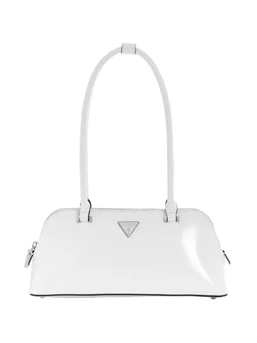 GUESS Taschen & Rucksäcke GUESS Arnela Shoulder Satchel Bag White