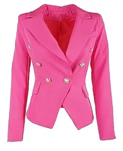 Zeralda Fashion Blazer Zeralda Fashion Damen taillierter Blazer Jacke eleganter Business Look Langarm Anzugjacke Made in Italy