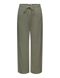 ONLY  ONLY Female Hose ONLSIESTA Gerade geschnitten Leinen Hose
