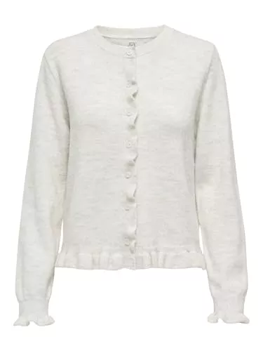 JDY Strickjacken JDY Damen Jdyletty L/S On Frill Cardigan KNT Noos Jdyletty L/S On Frill Cardigan KNT Noos (1er Pack)