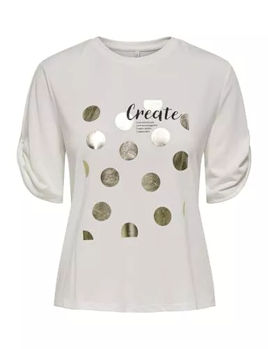 ONLY T-Shirts ONLY Damen Onlfree Life S/S Create Top Box JRS Onlfree Life S/S Create Top Box JRS (1er Pack)