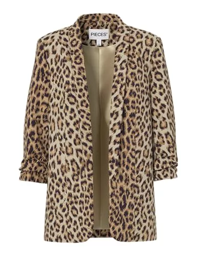 PIECES Blazer Pieces Damen Pcbosella 3/4 Printed Blazer Noos Blazer (1er Pack)