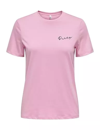 ONLY T-Shirts ONLY Damen Onllucia Life Reg S/S Top JRS