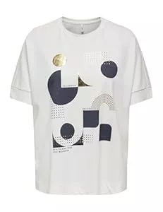 ONLY T-Shirts ONLY Damen Onljany S/S O-Neck Print Top Box JRS