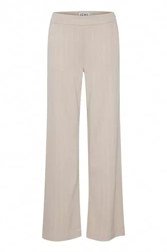 ICHI Hosen ICHI IHRUTI Wide PA14 Damen Stoffhose Hose 68% Viskose (LivaEco(TM)), 14% Polyester, 13% Polyamid, 5% Elasthan Straight fit