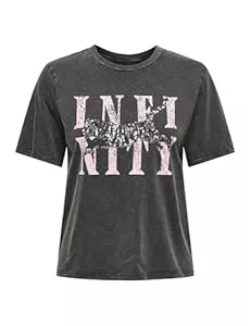 ONLY T-Shirts ONLY Damen Onllucy Life S/S Tigers Top Box JRS