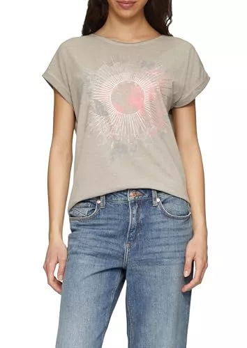 QS T-Shirts QS Damen 2162987 T-Shirt Frontprint