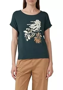 s.Oliver T-Shirts s.Oliver Damen T-Shirt aus Viskosemix im Relaxed Fit T-Shirt (1er Pack)