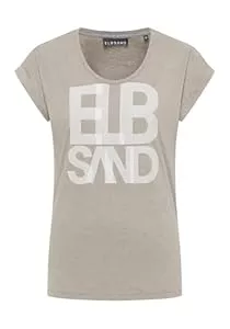 Elbsand T-Shirts Elbsand Eldis Damen T-Shirt, Rundhalsausschnitt, normal geschnitten