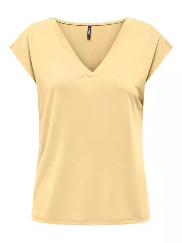 ONLY T-Shirts ONLY Damen Top ONLFREE Life - Regular Fit XS S M L XL XXL Schwarz Weiss Grün