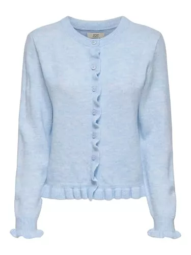 JDY Strickjacken JDY Damen Jdyletty L/S On Frill Cardigan KNT Noos Jdyletty L/S On Frill Cardigan KNT Noos (1er Pack)