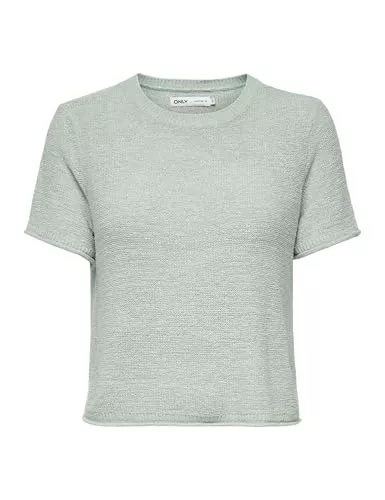 ONLY Kurzarmblusen ONLY Female Gestricktes Oberteil ONLSUNNY Gestricktes Oberteil