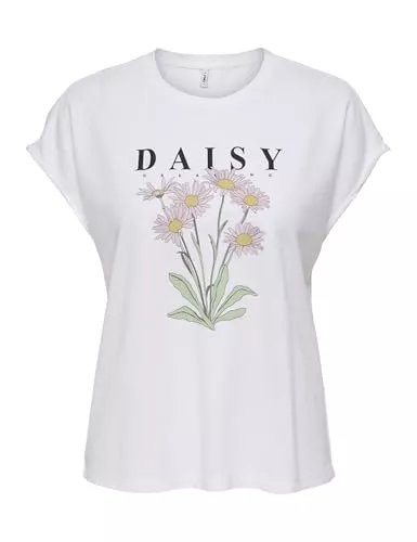 ONLY T-Shirts ONLY Damen Onljany New S/S O-Neck Print Top Box JRS