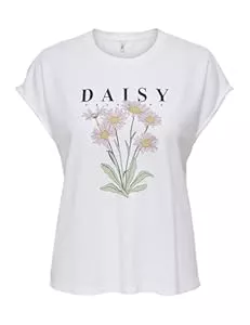 ONLY T-Shirts ONLY Damen Onljany New S/S O-Neck Print Top Box JRS
