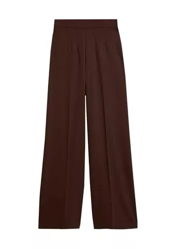 Marks &amp; Spencer Hosen Marks &amp; Spencer Jersey-Hose Mit Weitem Bein Und Stretch Damen