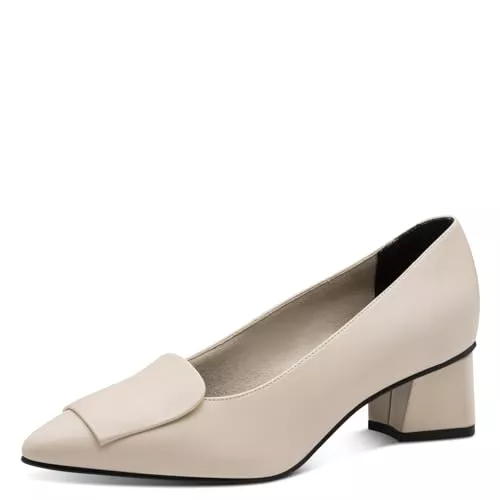 MARCO TOZZI High Heels MARCO TOZZI Damen Pumps weiches Feel Me Fußbett Leder Leder Decksohle weiches Innenfutter Stilvoll