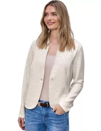 Street One Blazer Damen Blazer aus Jersey mit Struktur