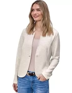 Street One Blazer Damen Blazer aus Jersey mit Struktur