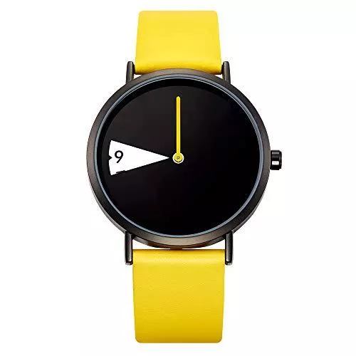 SHENGKE Uhren SHENGKE Minimalist Women Watch Ultradünne Lederband Mode Quarz Kreative Damenuhren Wasserdicht