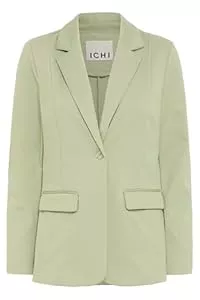 ICHI Blazer ICHI IHKATE Damen Blazer Jackenblazer Anzugsjacke mit 1-Knopf-Form Klapptaschen Reverskragen leicht elastisch Regular fit