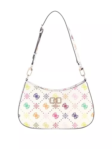 GUESS Taschen & Rucksäcke Emelie Logo Top Zip Schultertasche
