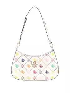 GUESS Taschen & Rucksäcke Emelie Logo Top Zip Schultertasche