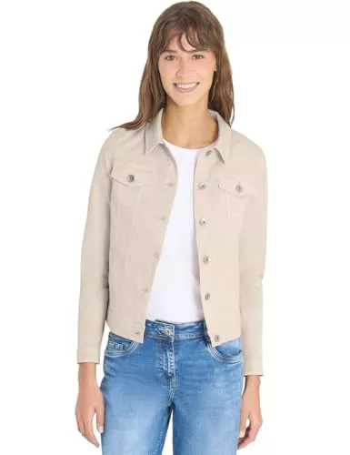Cecil Jacken Cecil Damen 2117498 Jeansjacke mit Brusttaschen und Knöpfen (1er Pack)