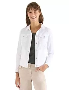 Cecil  Cecil Damen 2117498 Jeansjacke mit Brusttaschen und Knöpfen (1er Pack)