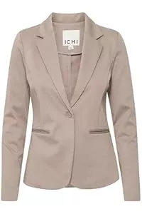 ICHI  ICHI Damen IHKATE BL Lässiger Business-Blazer, 171212/Fungi, L