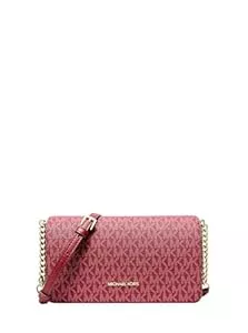 Michael Kors Taschen & Rucksäcke Michael Kors Jet Set Signature Logo Crossbody Bag Cherry